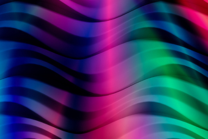 Soothing Color Waves 4k