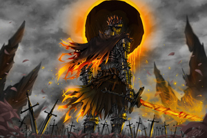 Soul Of Cinder Dark Souls Iii (320x240) Resolution Wallpaper