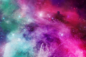 Space Colors Wallpaper