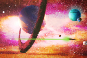 Space Planets 5k Wallpaper