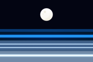 Space Race Moon Noon (2932x2932) Resolution Wallpaper