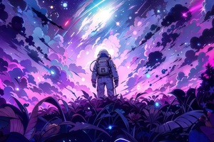 Spaceman Dream Wallpaper