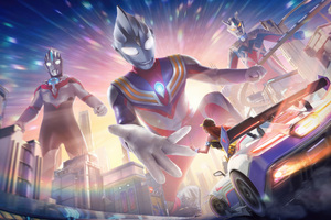 Speed Drifters X Ultraman Wallpaper