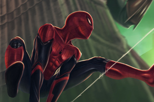 Spider Far From Home (1152x864) Resolution Wallpaper