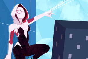 Spider Gwen Stacy 4k (2048x2048) Resolution Wallpaper