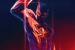 Spider Man 2099 Dynamic (1600x1200) Resolution Wallpaper