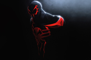 Spider Man 2099 Futuristic Hero Wallpaper