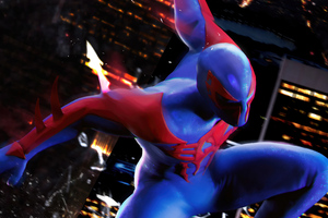 Spider Man 2099 Superhero 4k Wallpaper