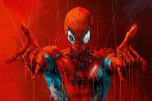 Spider Man 4k 2023 (1360x768) Resolution Wallpaper