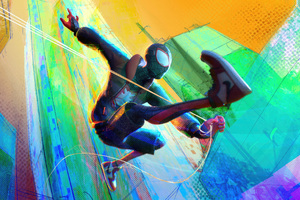 Spider Man Across The Spider Verse New Artwork (1152x864) Resolution Wallpaper