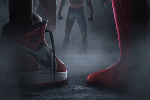 Spider Man And Miles Shoes