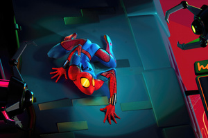 Spider Man Animated 5k (2560x1440) Resolution Wallpaper