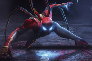 Spider Man Armour (1400x1050) Resolution Wallpaper