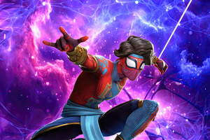 Spider Man As Pavitr Prabhakar In Marvel Strike Force 4k (1600x1200) Resolution Wallpaper
