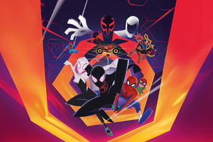 Spider Man Beyond The Spider Verse (7680x4320) Resolution Wallpaper