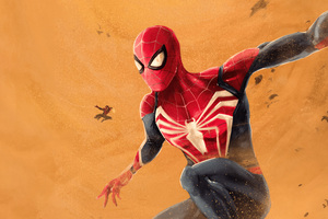 Spider Man Fan Made Artwork (2560x1440) Resolution Wallpaper