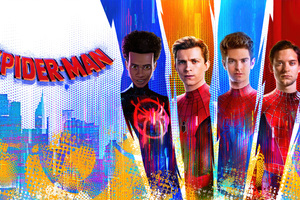Spider Man Film Collection Cover Wallpaper