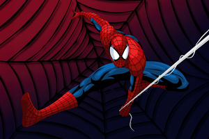 Spider Man Heroic Stance (1152x864) Resolution Wallpaper