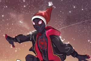 Spider Man Into Spider Verse Christmas