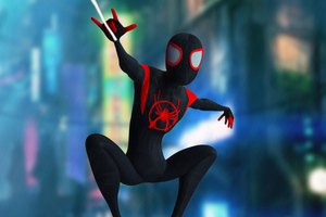 Spider Man Miles Coming 4k (2560x1600) Resolution Wallpaper