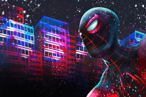 Spider Man Miles Morales 2020 New (1336x768) Resolution Wallpaper