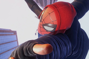 Spider Man Miles Morales In City 4k