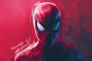 Spider Man Red (1920x1200) Resolution Wallpaper