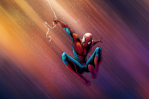 Spider Man Sketchy Adventures (1280x800) Resolution Wallpaper