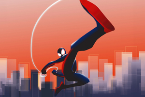 Spider Man Swinger 5k (5120x2880) Resolution Wallpaper