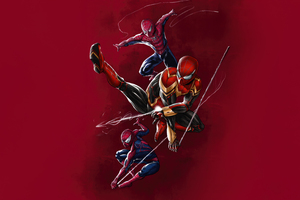 Spider Man Ultimate Team Up (2560x1600) Resolution Wallpaper