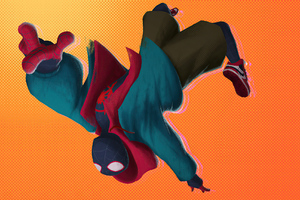 Spider Man Upside Down