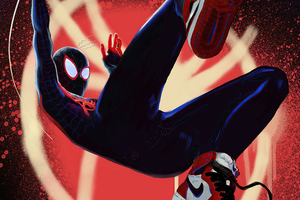 Spider Man Verse 2 (2048x2048) Resolution Wallpaper