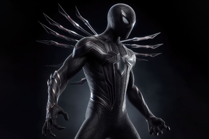Spider Man Vibranium Suit (2048x1152) Resolution Wallpaper