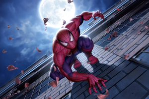 Spider Man Warrior (3840x2160) Resolution Wallpaper