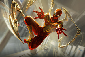 Spider Man With Mechanical Arms (2560x1700) Resolution Wallpaper