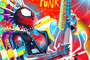 Spider Punk In Spider Man Across The Spider Verse 4k Wallpaper