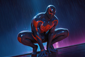 Spiderman 2099 Beast Mode Activated (2560x1700) Resolution Wallpaper