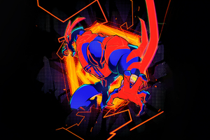 Spiderman 2099 Beyond Boundaries (1360x768) Resolution Wallpaper