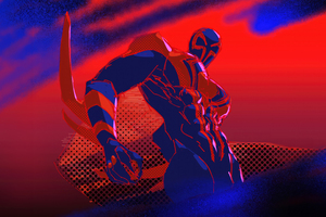 Spiderman 2099 Crusader (1152x864) Resolution Wallpaper