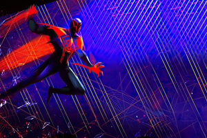 Spiderman 2099 Dimensional (2880x1800) Resolution Wallpaper