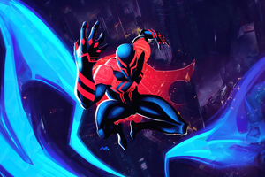 Spiderman 2099 Futuristic Arachnid Wallpaper