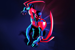 Spiderman 2099 Hero Of Infinite Faces (2560x1700) Resolution Wallpaper