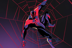 Spiderman 2099 Lone Warrior (1920x1080) Resolution Wallpaper