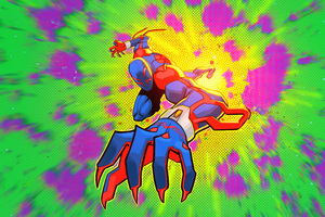 SpiderMan 2099 Punch 5k