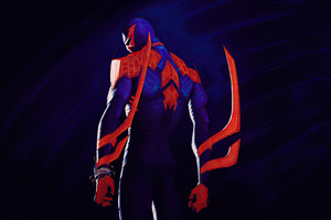 Spiderman 2099 Sentinel Avenger (1336x768) Resolution Wallpaper