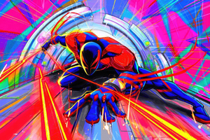 Spiderman 2099 Spider Man Across The Spider Verse 4k