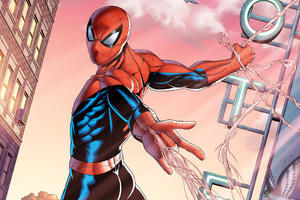 Spiderman 4k Art New (320x240) Resolution Wallpaper