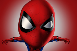 Spiderman 4k Digital Artwork (2932x2932) Resolution Wallpaper