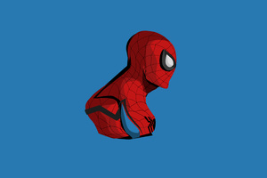Spiderman 4k Minimalism