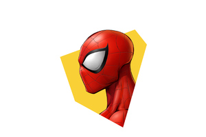 Spiderman 4kminimal (2560x1080) Resolution Wallpaper